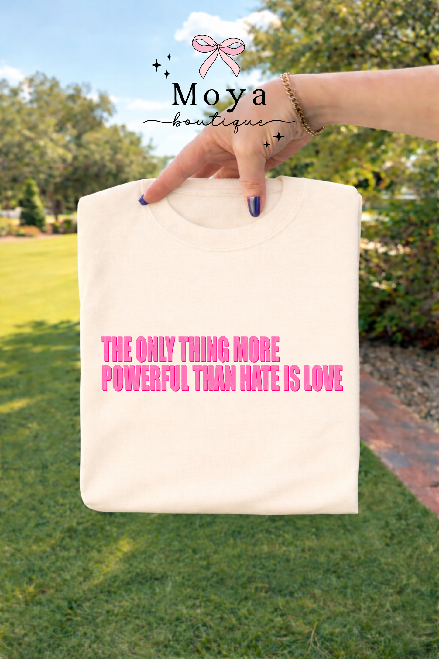 The Only Thing More Powerful Than Hate Is Love
