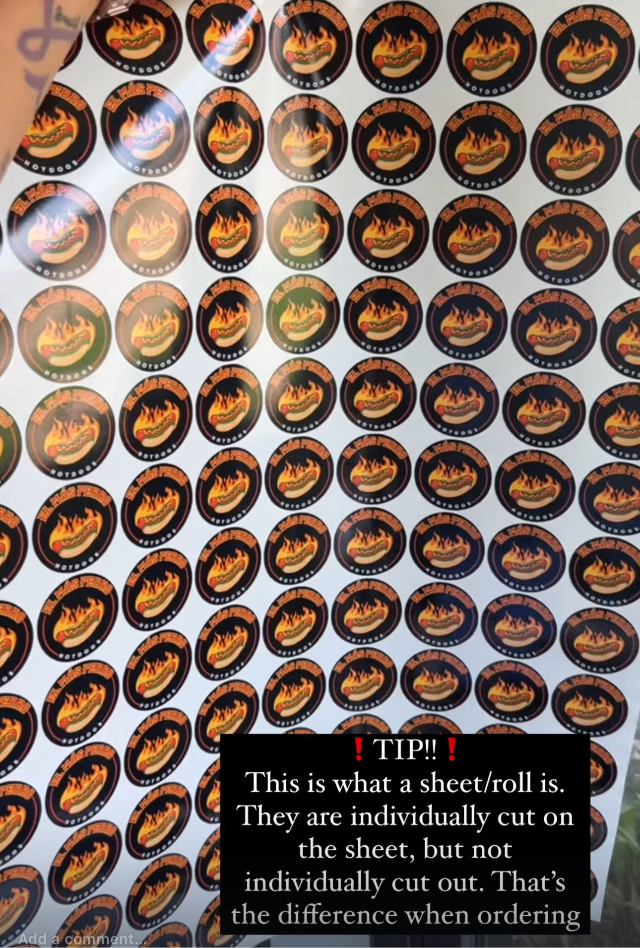 Sticker Labels (100 COUNT ONLY)