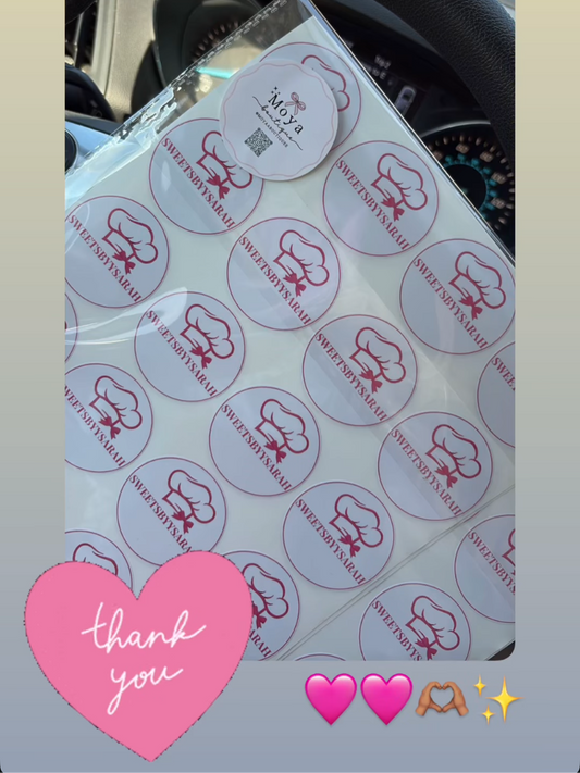 Sticker Labels (100 COUNT ONLY)