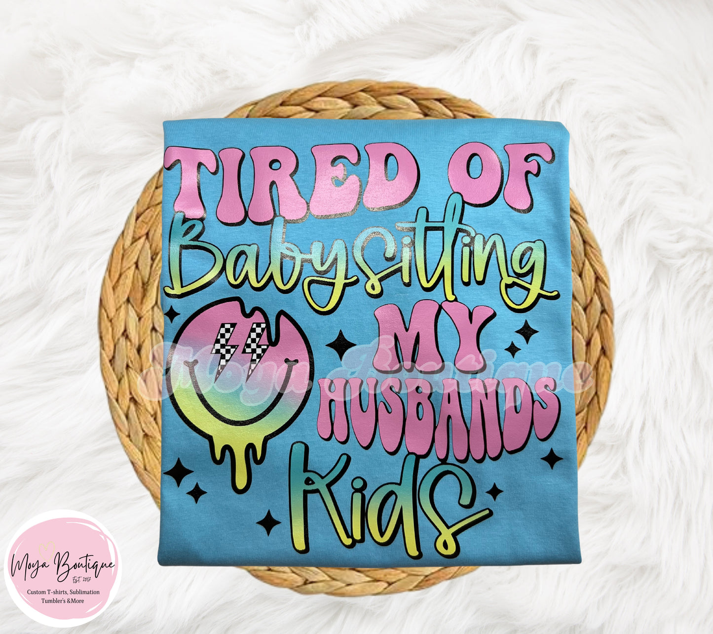 Babysitting husbands kids