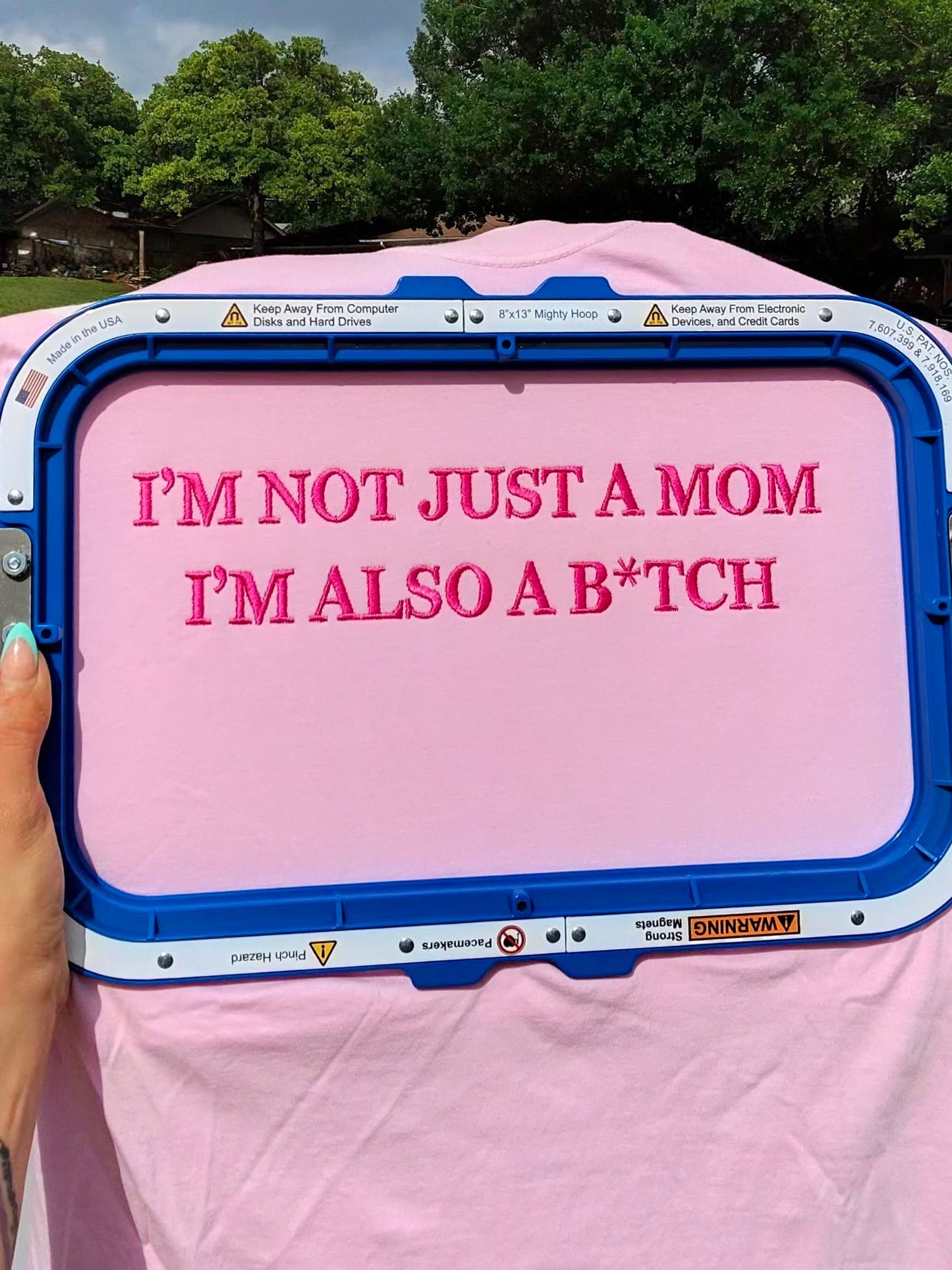 Not Just A Mom; Also A B