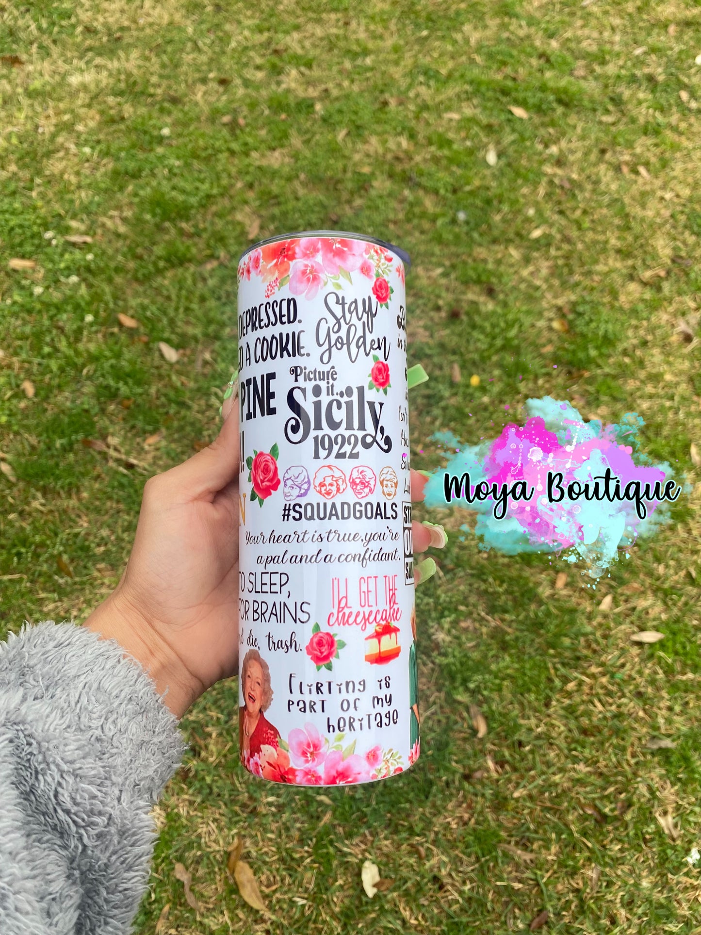 Golden Girls Floral 20oz