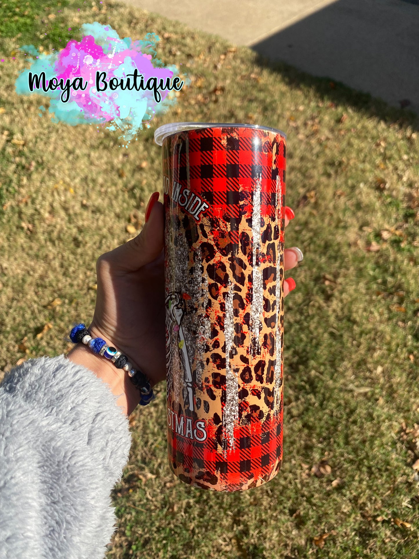 Dead But It’s Christmas 20oz Tumbler.