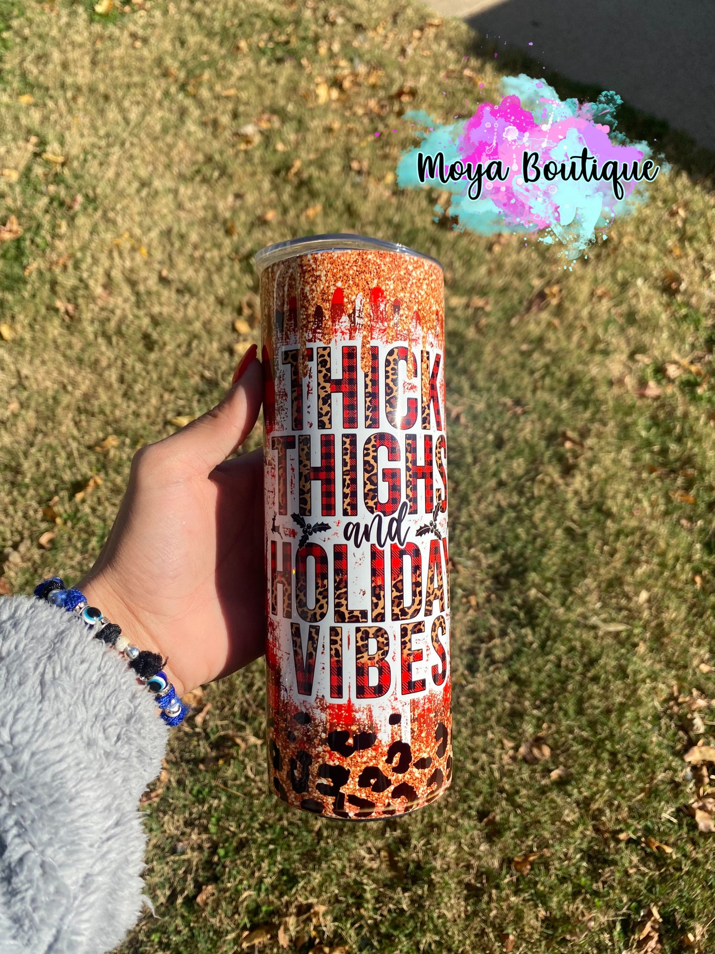 Thick Thighs & Holiday Vibes 20oz