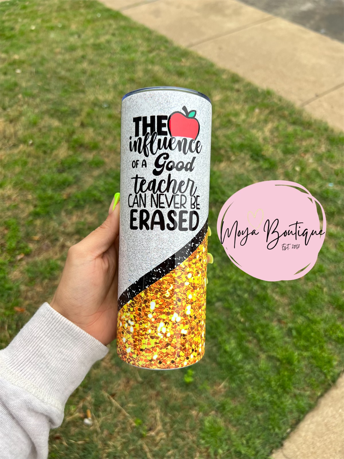 Teacher Tumbler - Name Added