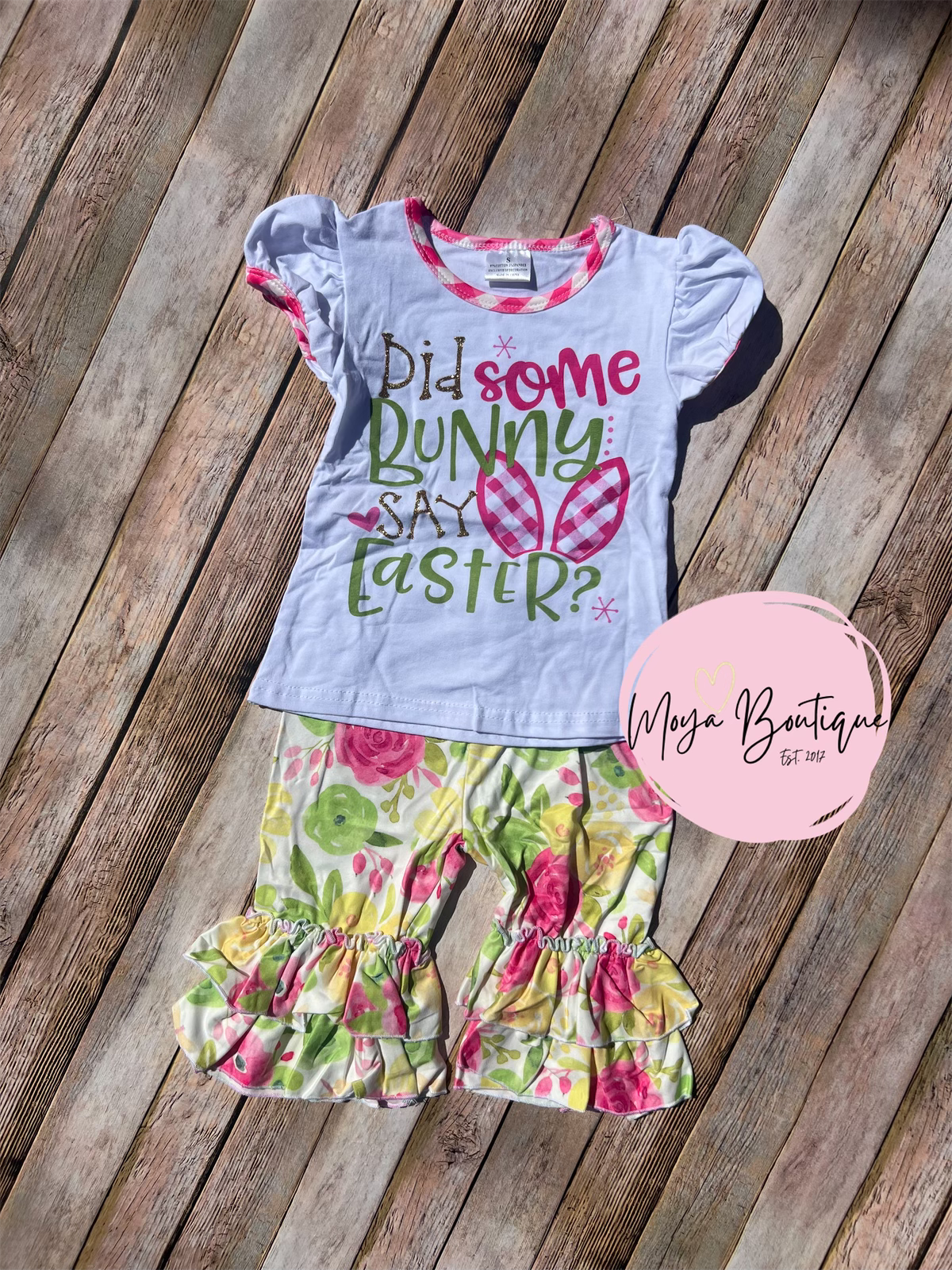 Some Bunny Capris Set