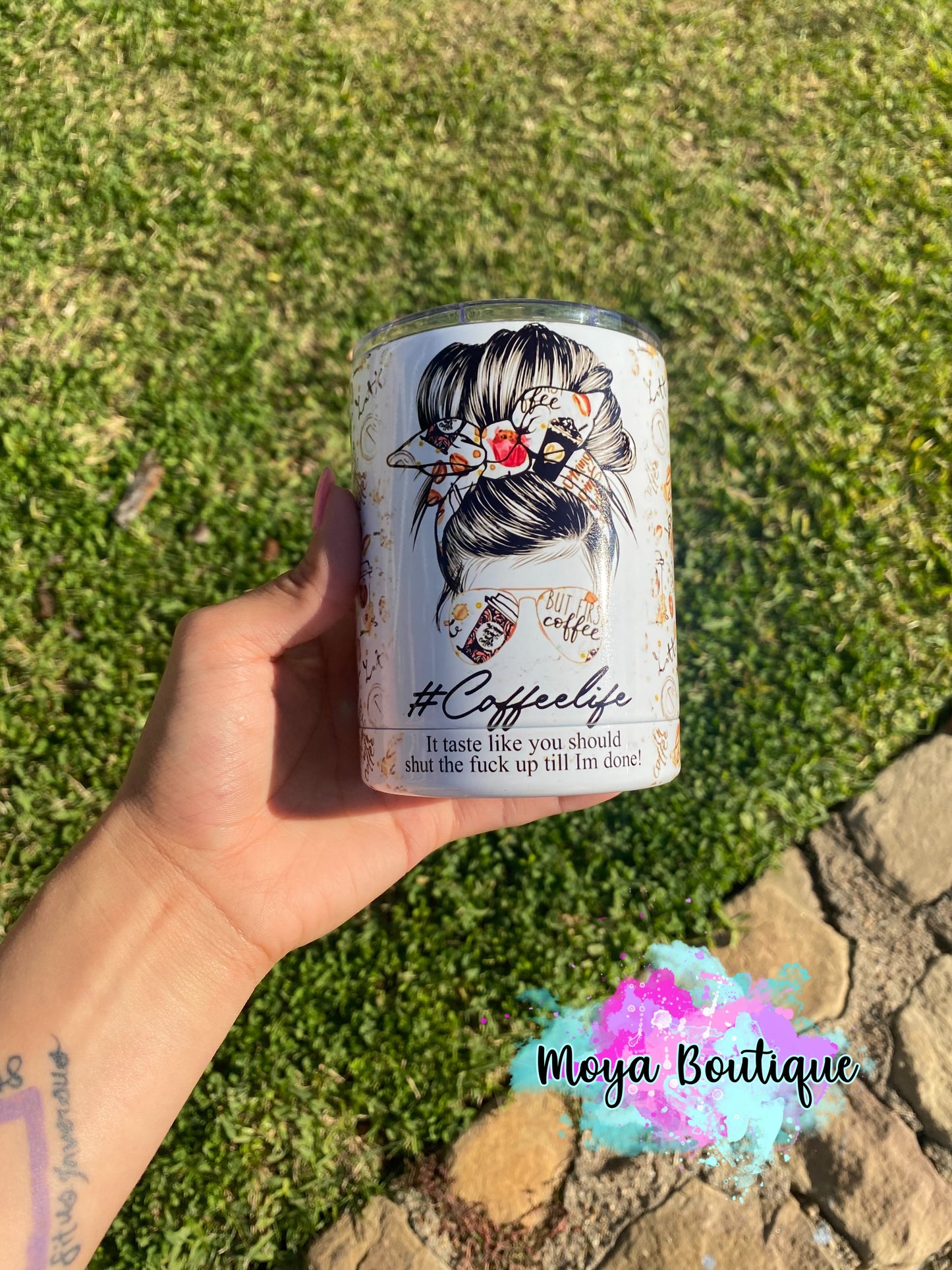 Coffee Life 10oz Lowball Tumbler