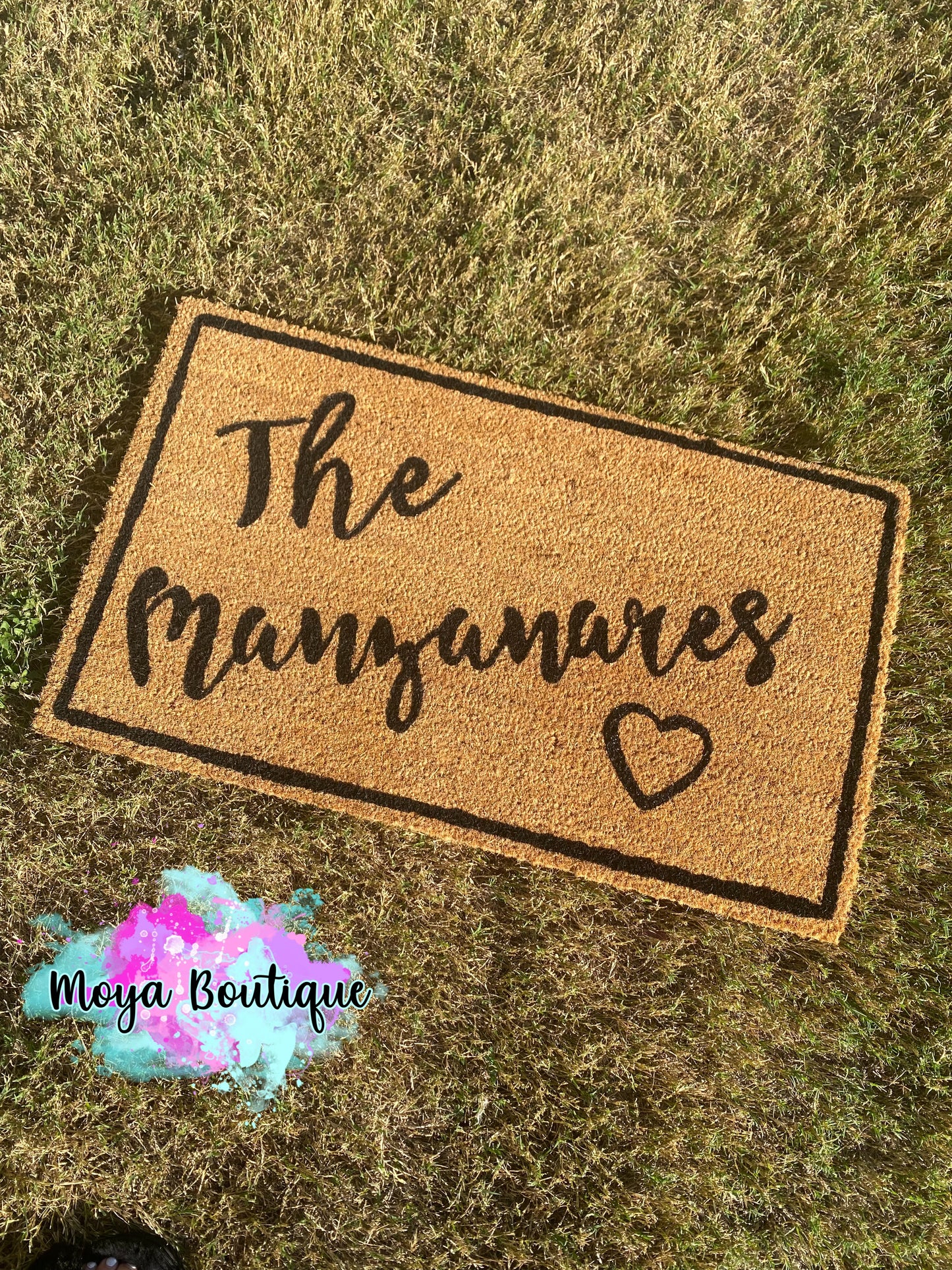 Custom Name Door Mat