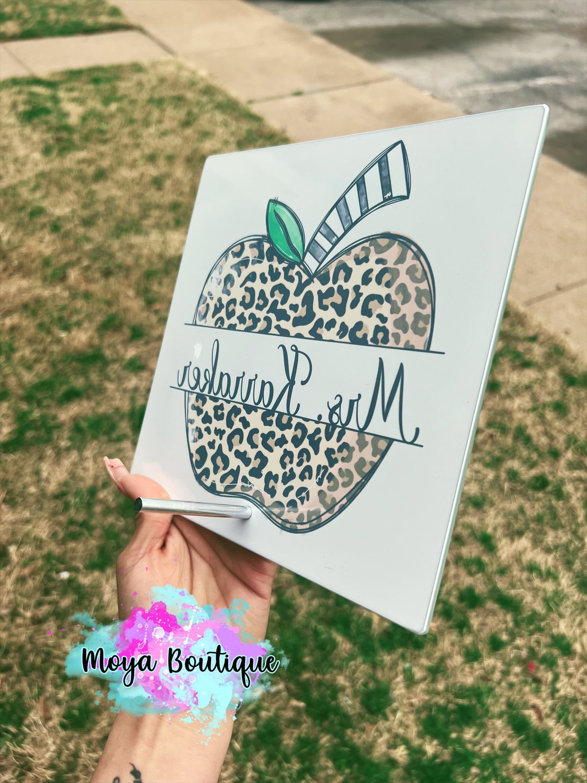 Teacher Name Frame