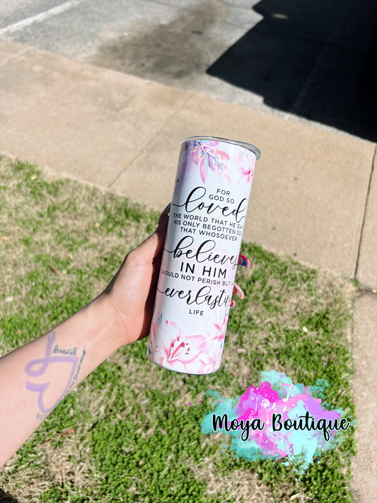 For God So Loved Tumbler