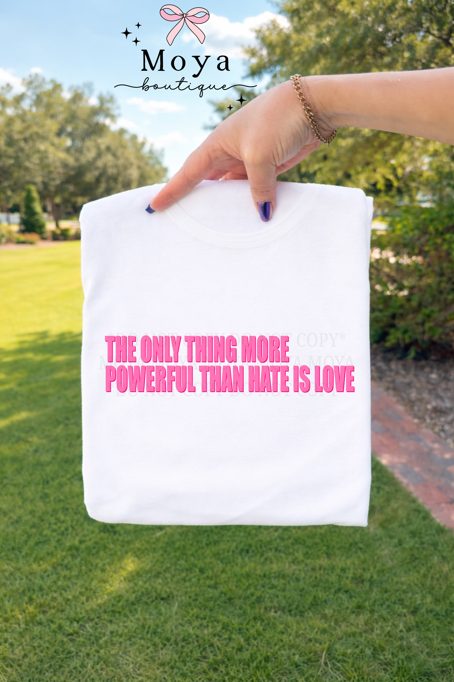 The Only Thing More Powerful Than Hate Is Love