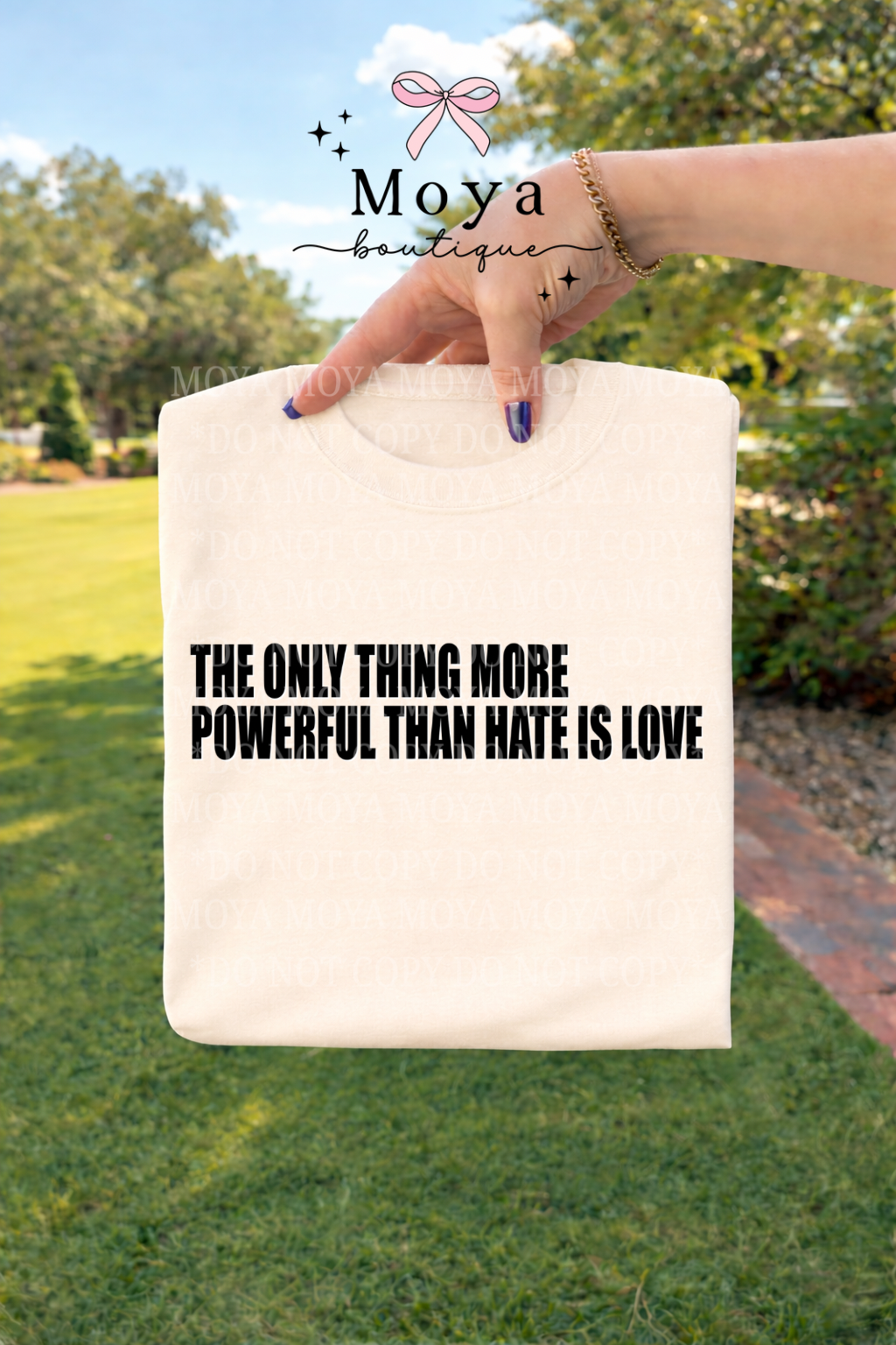 The Only Thing More Powerful Than Hate Is Love