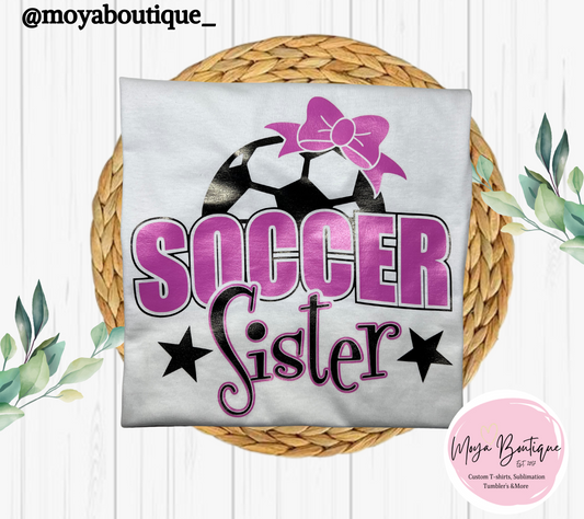 Soccer Sister Bow