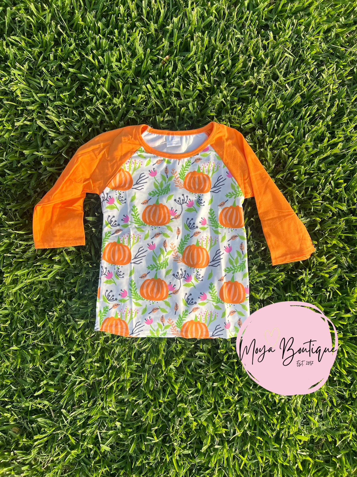 Pumpkin Long Sleeve Shirt