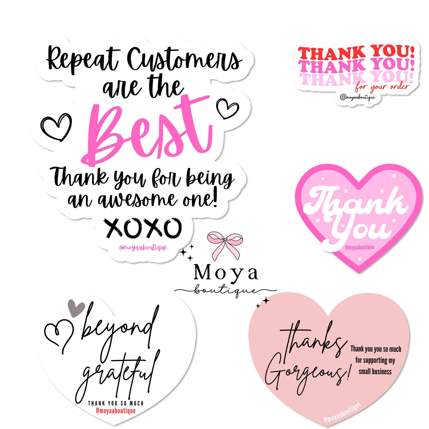 Small Business Packaging Sticker Pack