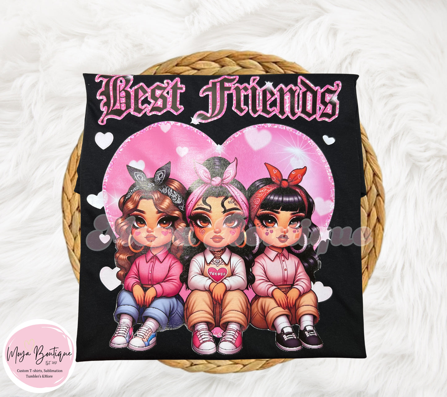 Best Friends Pink Girls