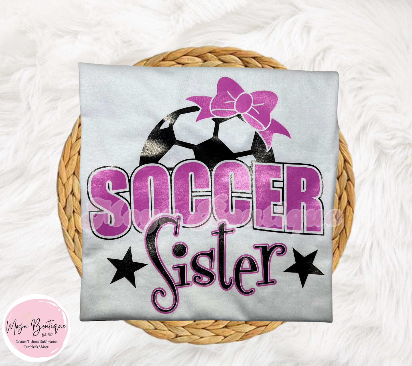 Soccer Sister Bow