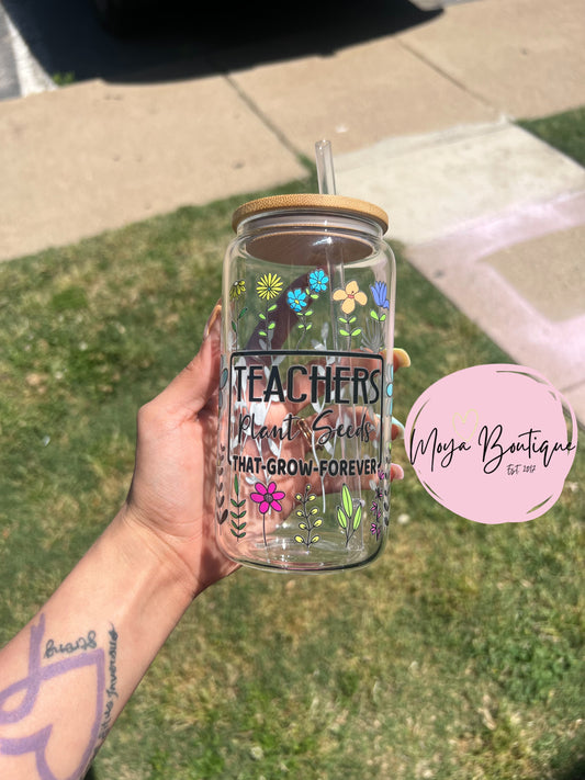 Teacher Glass Cup