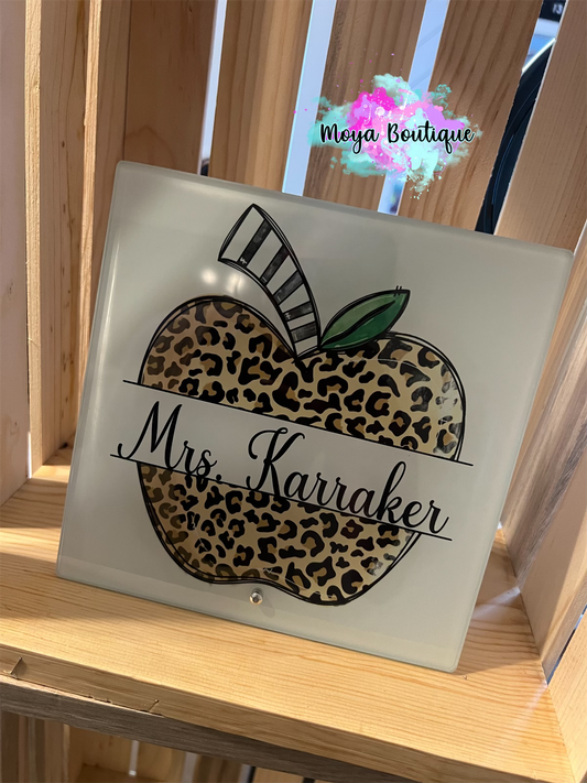 Teacher Name Frame