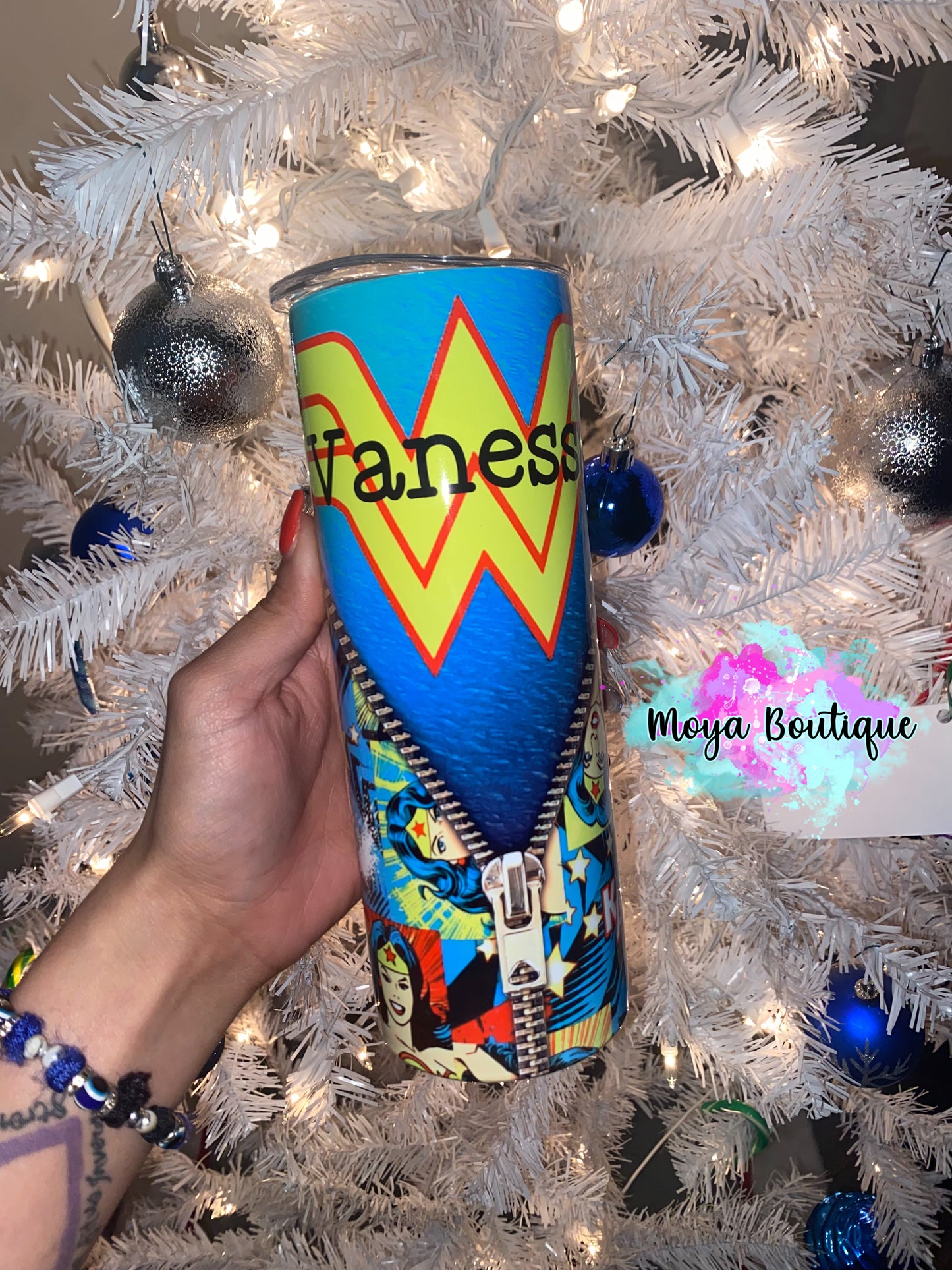 Wonder Women 20oz Tumbler Customizable