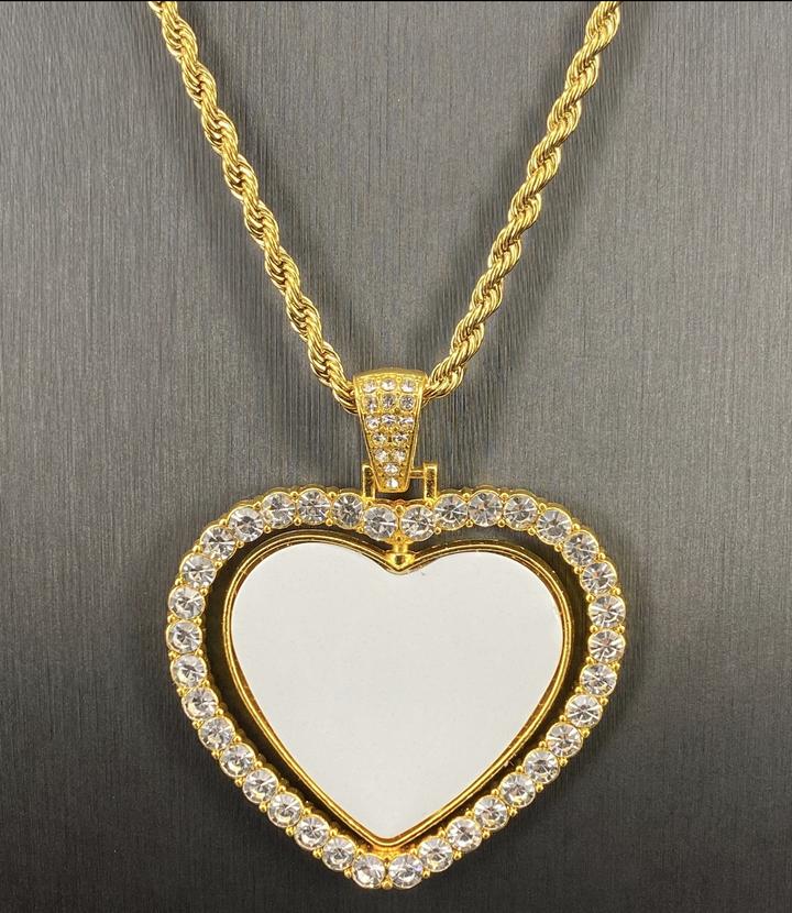 Heart Two Sized Necklace