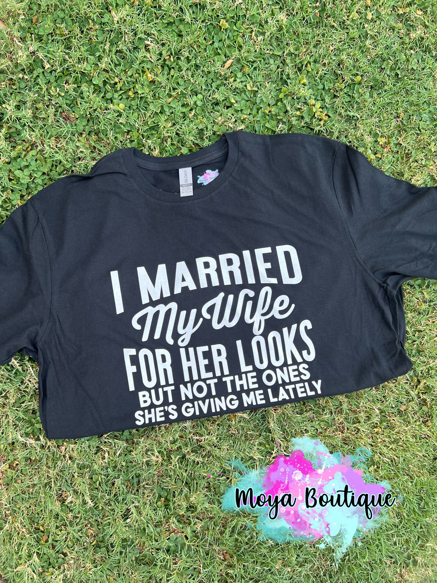 Married my wife for her looks - humor